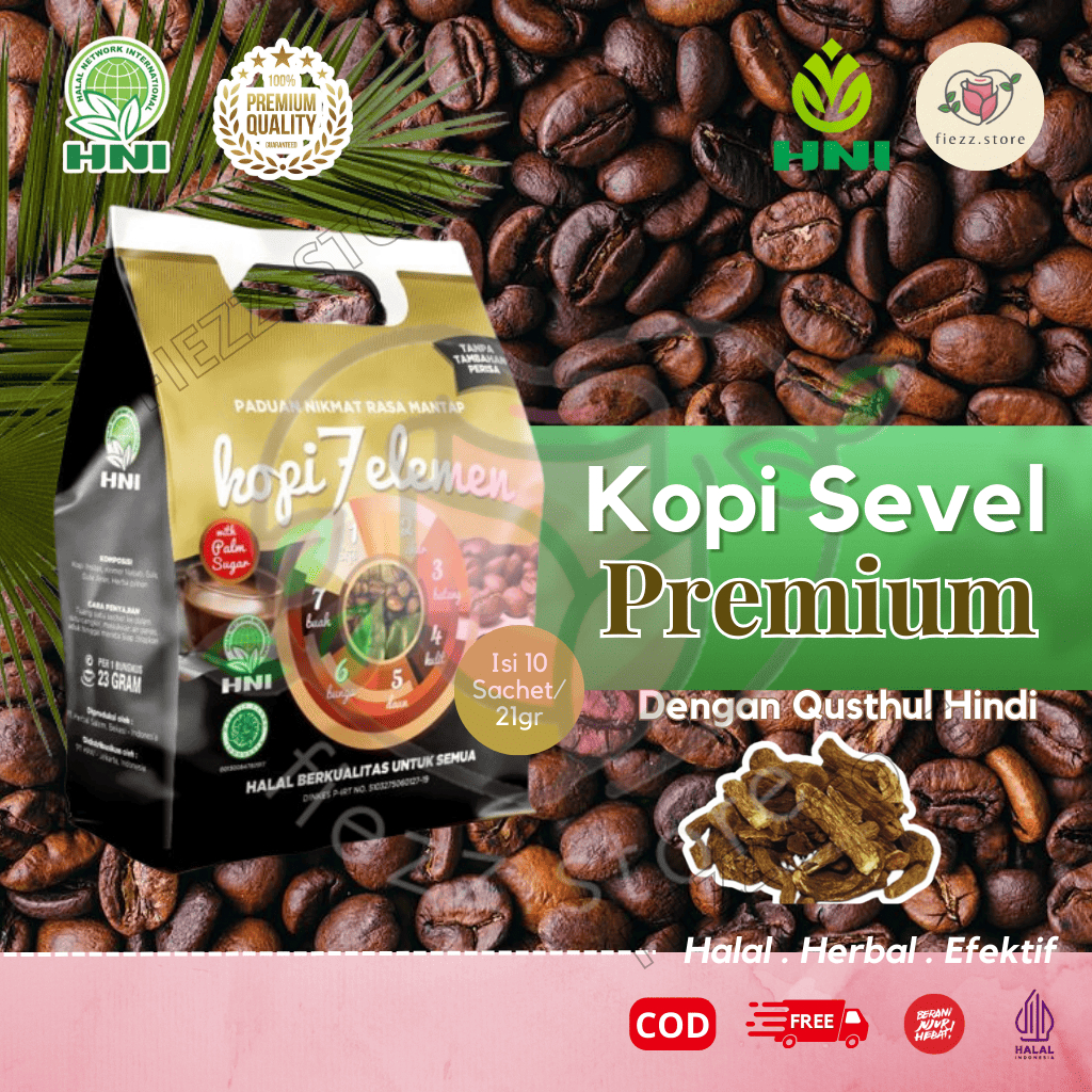 

Kopi 7 Elemen Premium kopi kesehatan cita rasa Indonesia