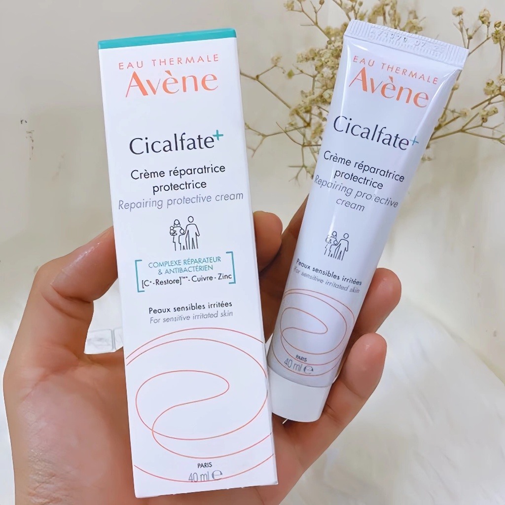 Avene Cicalfate Restorative Protective Cream 40 ml-Krim untuk Membantu memulihkan Luka/avene cicalfa