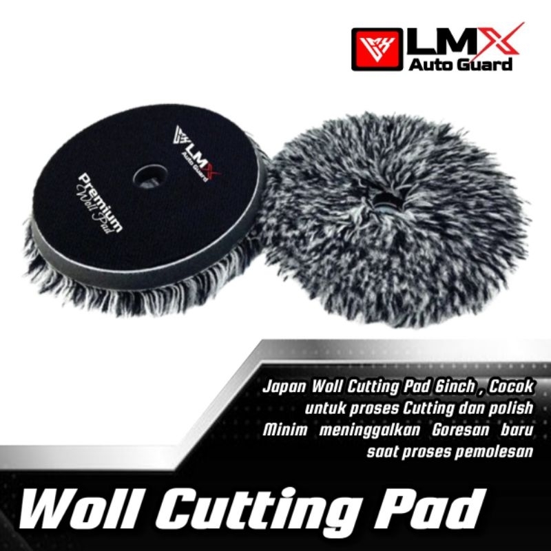 Wool cutting pad 6 inch japan