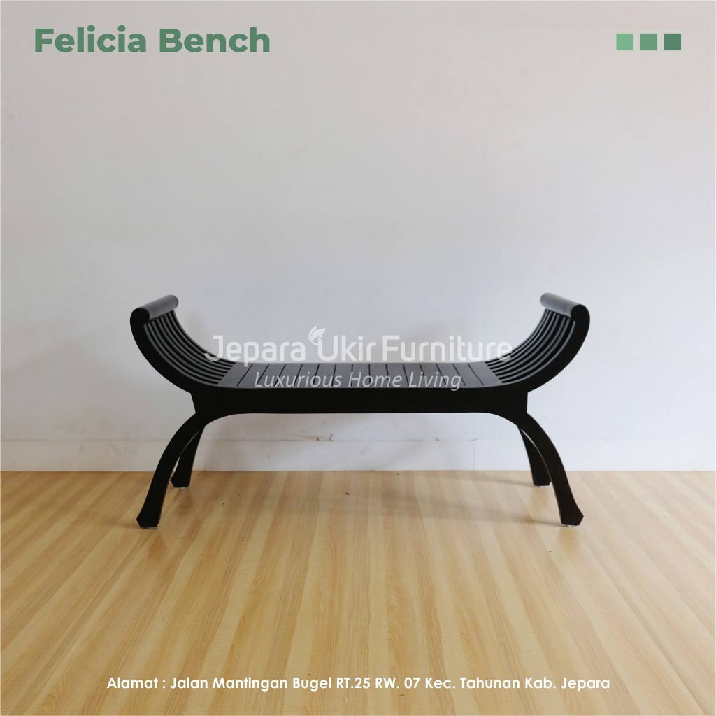 bangku taman kayu, Stool bangku kayu jati, outdoor bench minimalis,