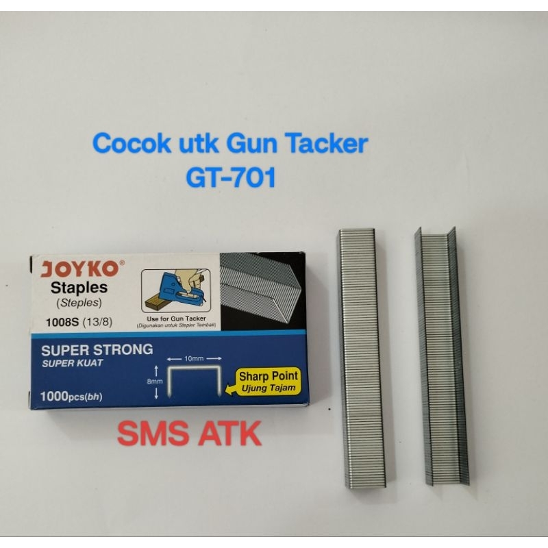 

(Ecer)Isi Staples Gun Tacker 1008s (13/8) Joyko