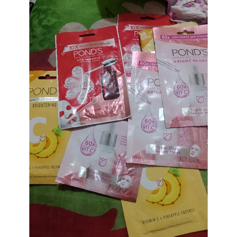 Pond's serum masker random