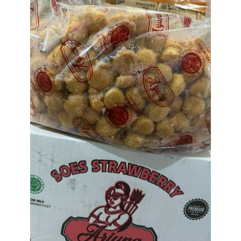

Soes Mini ARJUNA Strawberry 250Gram