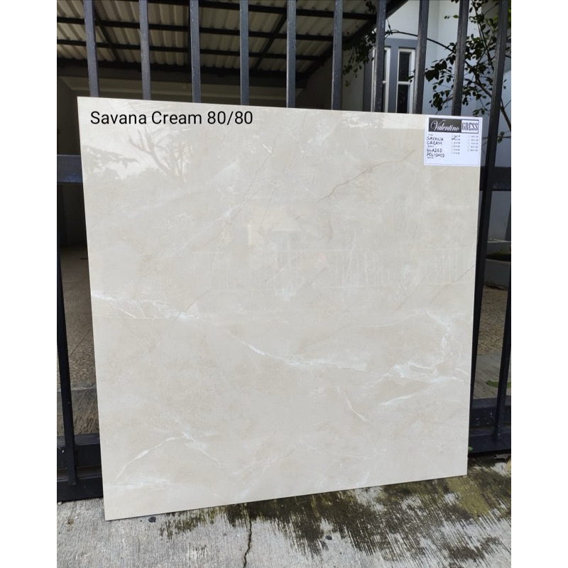 GRANIT 80x80 SAVANA CREAM VALENTINO GRESS