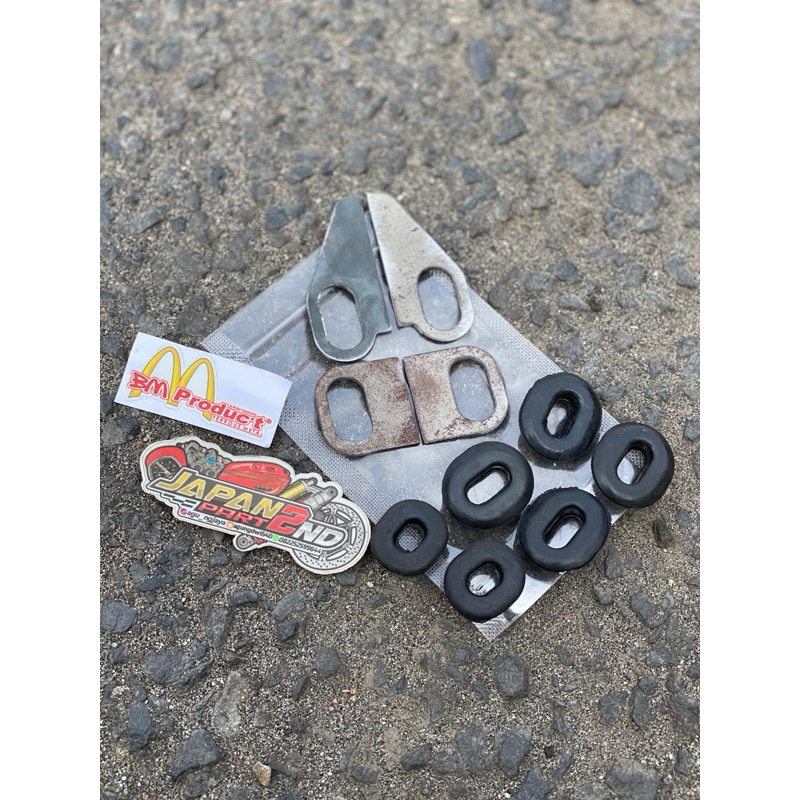 karet box aki gl100 cb karet tepong aki gl100