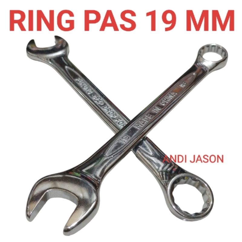 KUNCI RING PAS FUKUNG 19 MM