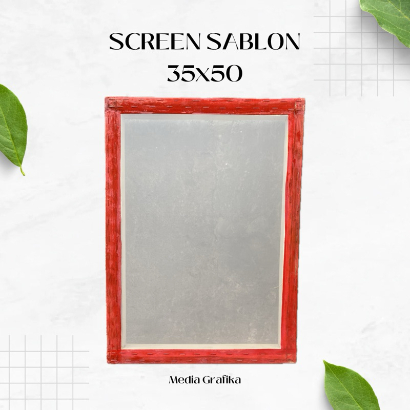

Screen Sablon 35x50 (T32, T48, T61, T77, T90, T120, T150, T165, T180)