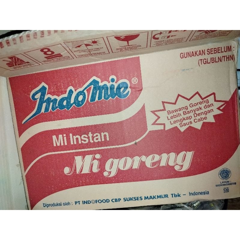 

INDOMIE MIE GORENG DUS ISI 40 PCS
