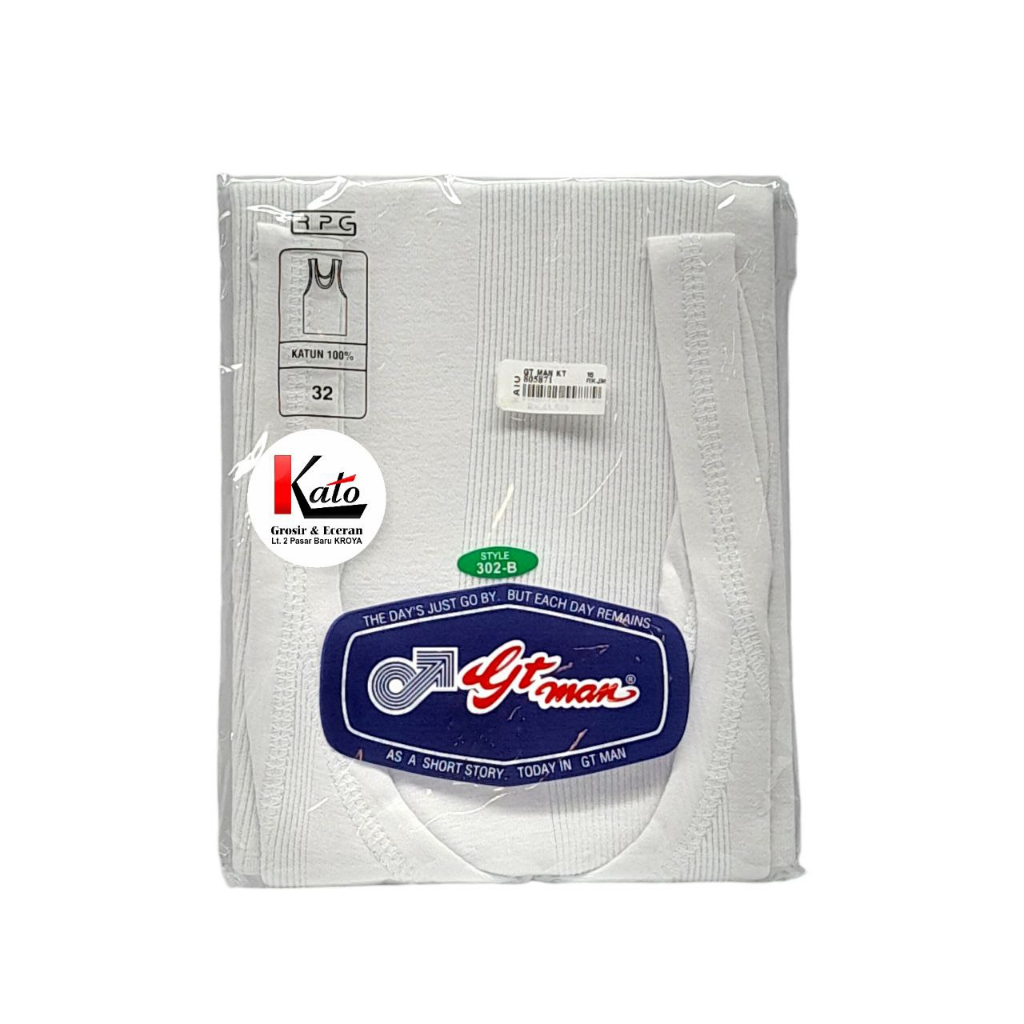 GT MAN KAOS SINGLET PRIA