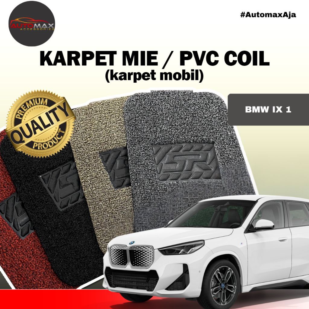 Karpet Mobil Mie / Coil Mat Premium by Automax BMW IX 1