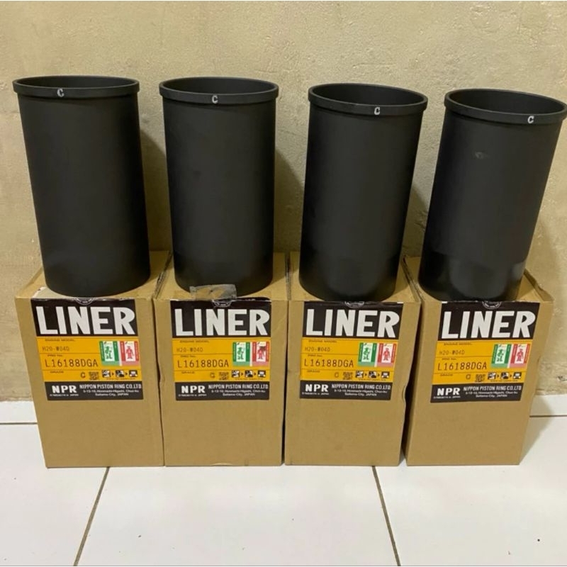 LINER BORING NPR HINO DUTRO 130HT 110HT W04D 3MILI TIPE C NPR JAPAN SET