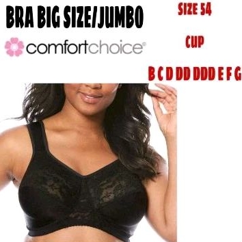 ANEKA BRA BIGSIZE JUMBO NON WIRED NON PADDED SIZE 54 BRANDED EXPORT.