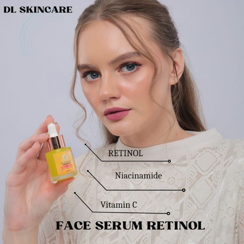 SERUM Glowing DL SKIN CARE//serum dl skincare asli //serum retinol