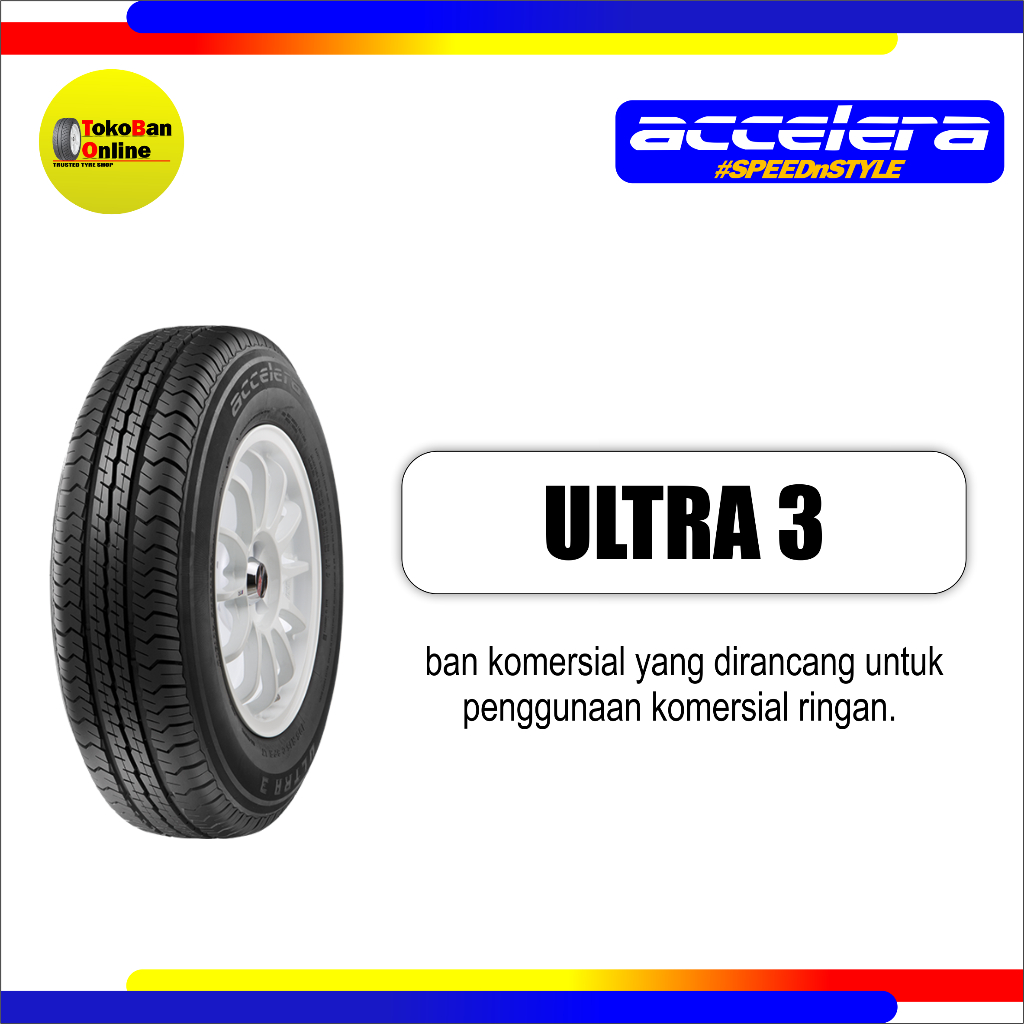ban mobil accelera 185 R14 8PR 185R14 185/R14 185/14 185-14 8 PR R14 R 14 ultra 3 ULTRA3 ban mitsubi
