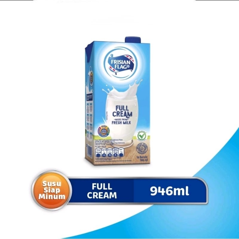 

Susu UHT Frisian Flag Full Cream 946ml