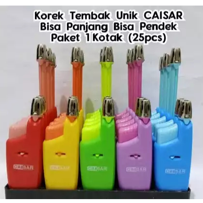 Mancis tembak / Pemantik api bisa isi ulang / korek api ulang tahun / mancis isi ulang