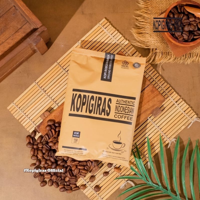 

kopi hitam robusta giras