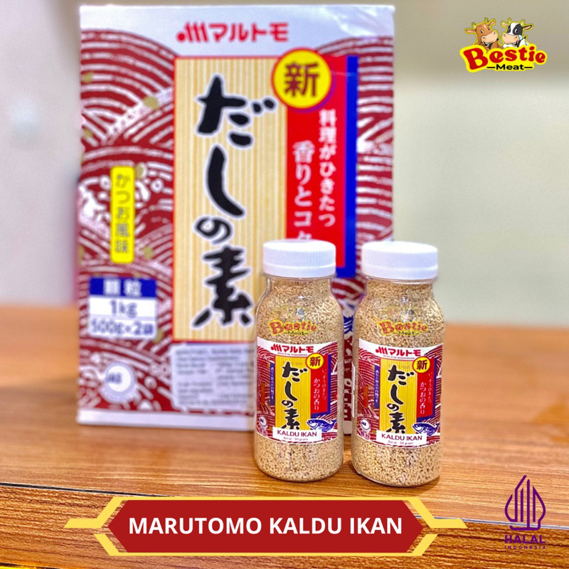 

Marutomo Hondashi Bumbu Penyedap Kaldu Ikan Halal 50g