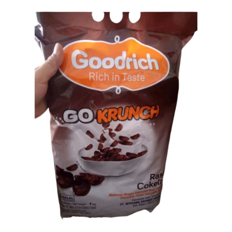 

Go Krunch Rasa Cokelat Goodrich 1 kg