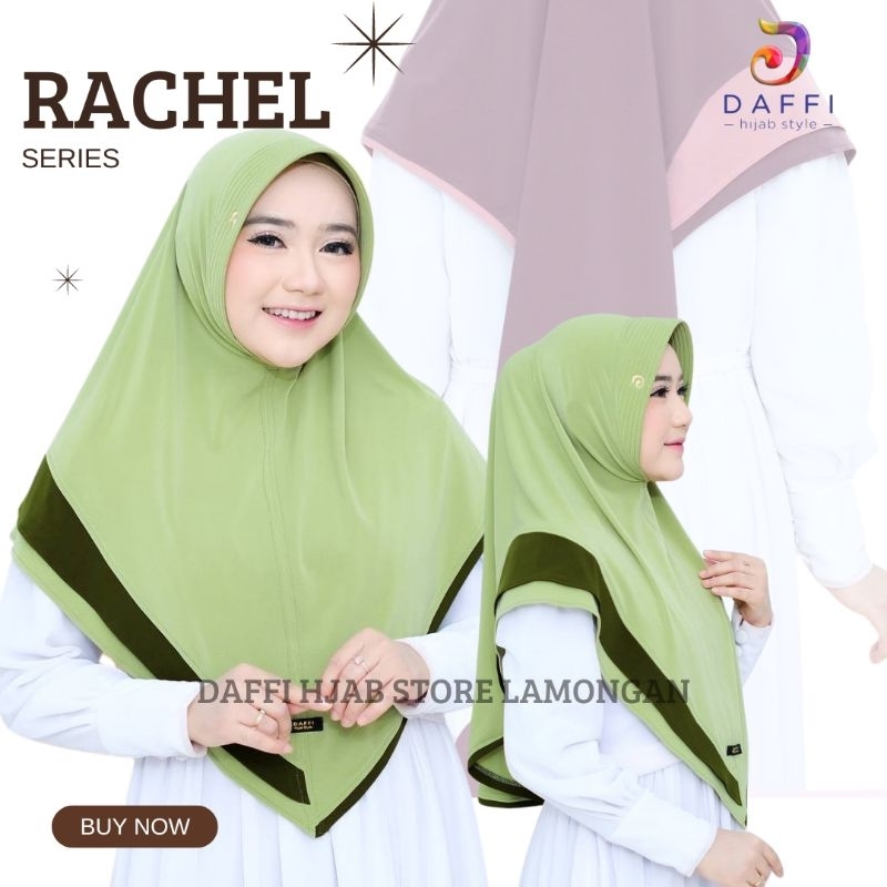 RACHEL Daffi Hijab Instan Jersey Premium Simple
