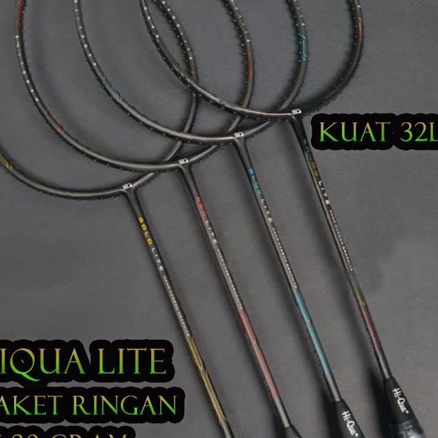 FG2 Raket Bton HIQUA HIQUA LITE GOLDCHAMOBLUERED LITE RINGAN 5U