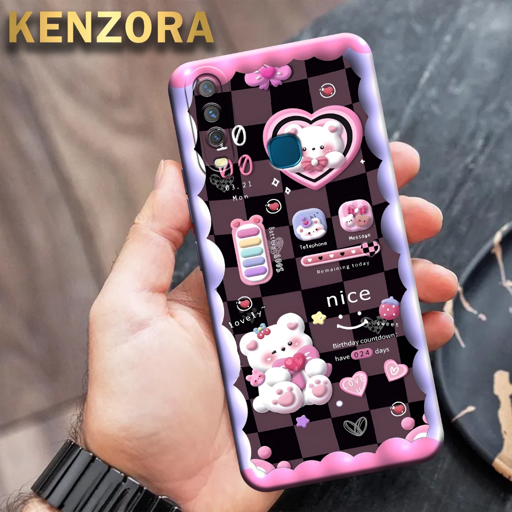 Kenzora Case VIVO Y12/Y15/Y17  Fashion Case Cute  Softcase Kesing Cover Silicon Termurah-casing-kenz