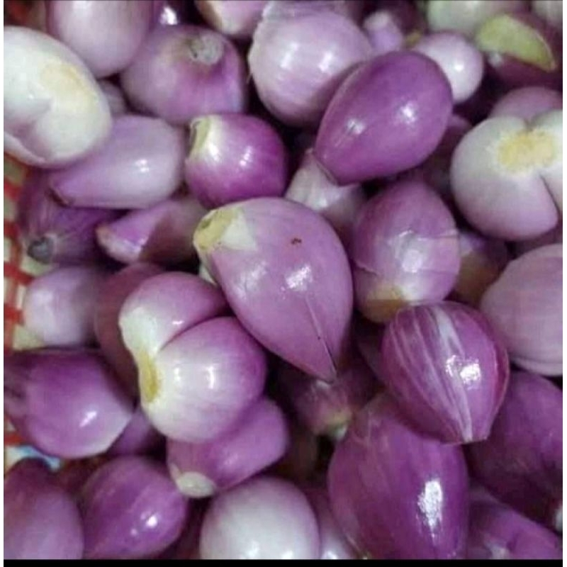 

Bawang merah kupas