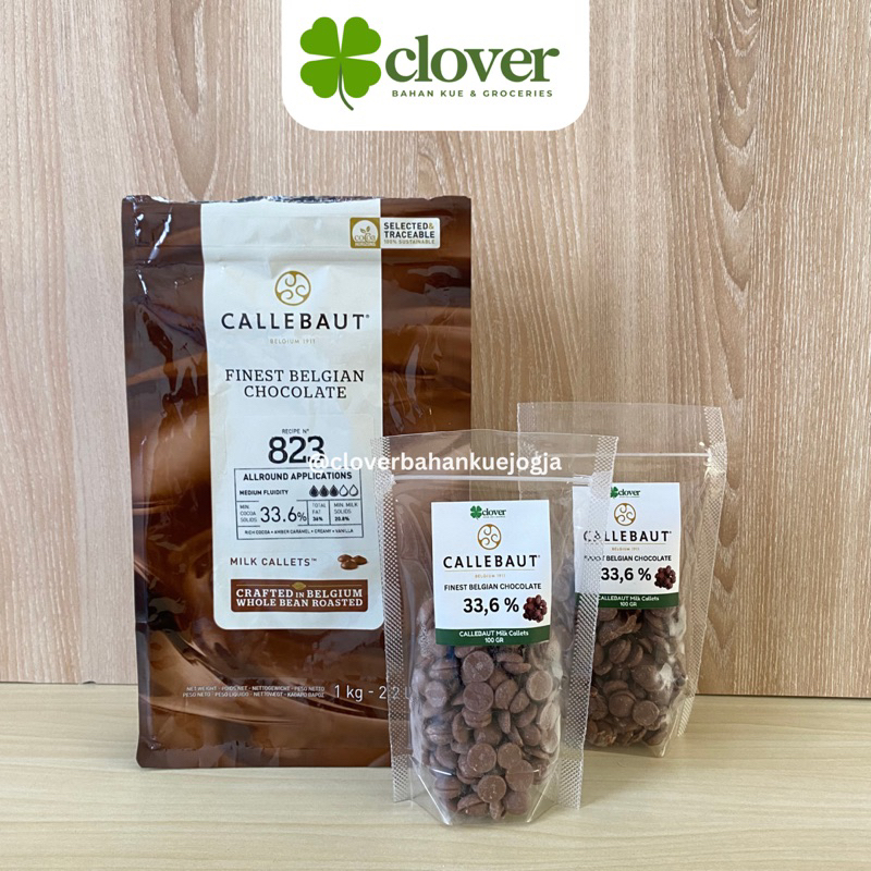 

Callebaut 823- Milk Chocolate 33,6% - Repack 100gr