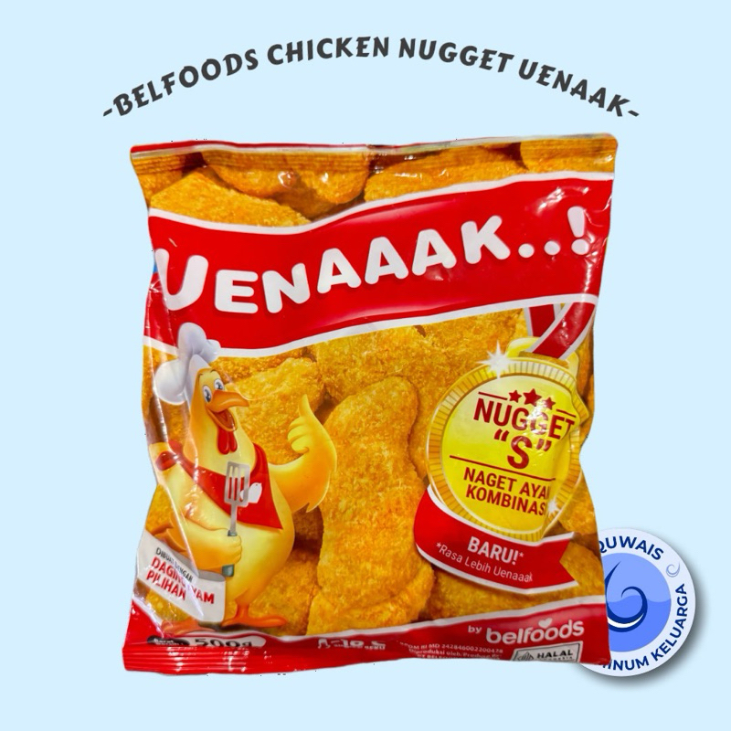 

BELFOODS CHICKEN NUGGET UENAAAK MAKASSAR (Khusus pengiriman instan)