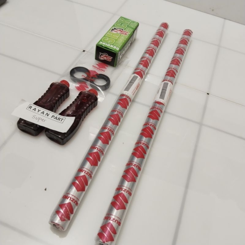 As shock depan suzuki satria Fu satria Fu satria Fu sok sil oli sepasang