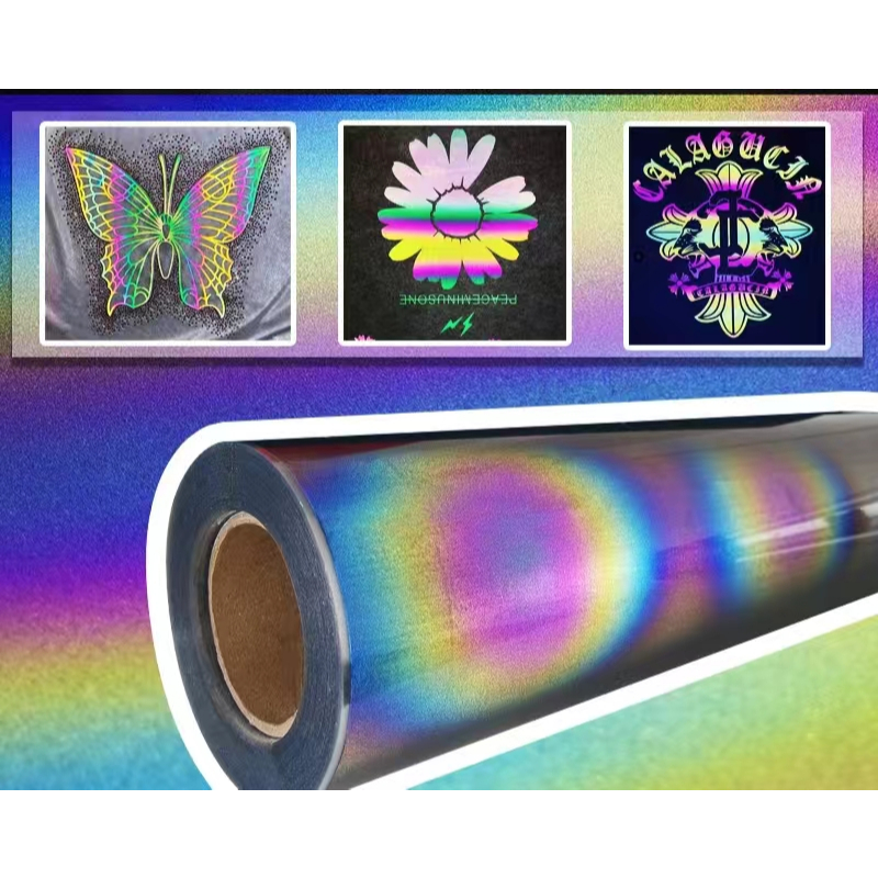 POLYFLEX REFLECTIVE RAINBOW Lebar 50 cm - POLYFLEX RAINBOW METERAN - POLYFLEX TERMURAH
