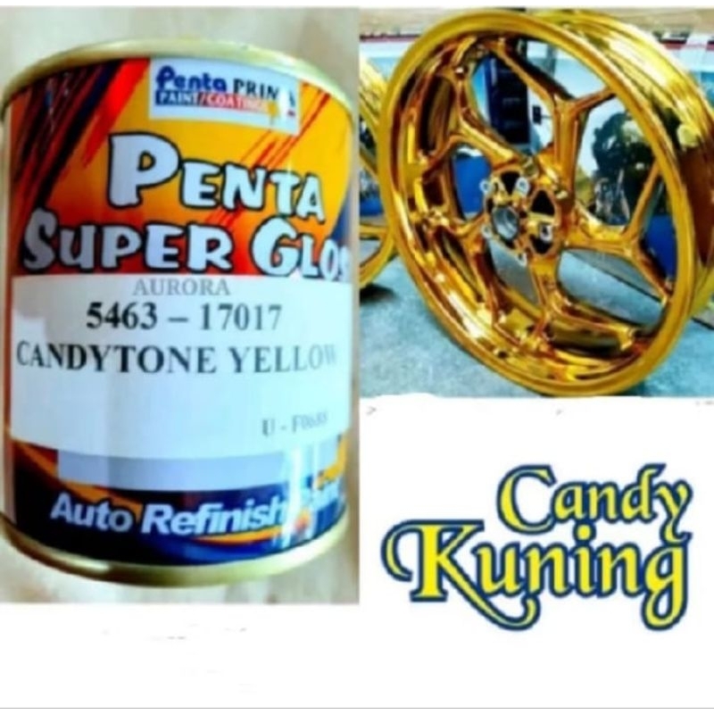 Cat Candy Kuning Penta Super Gloss 5463-17017 Candy Yellow