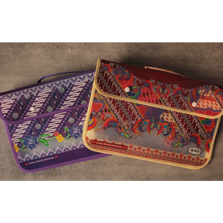 

Paling Ekonomis Tas Kancing 2 Folio Batik Folio