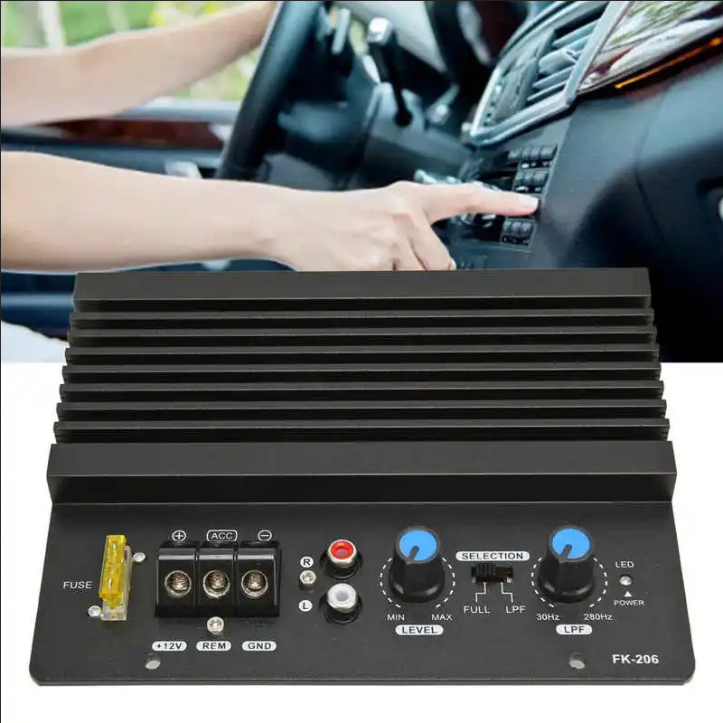 Power Mobil Subwoofer Mono Car Audio Amplifier Board Player Bass Subwoofer 600W