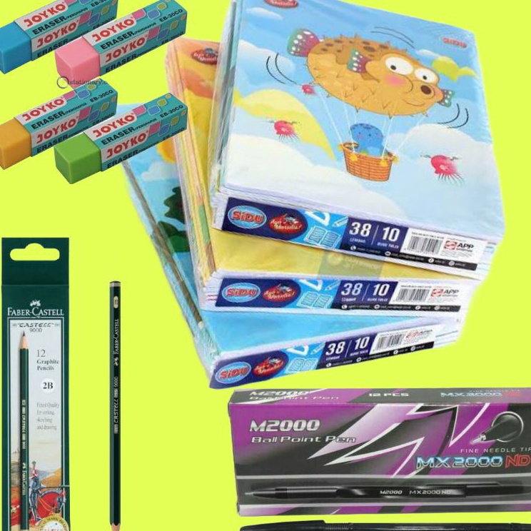 

Super Gembira Paket Murah Buku Sekolah dan Alat Tulis Sekolah