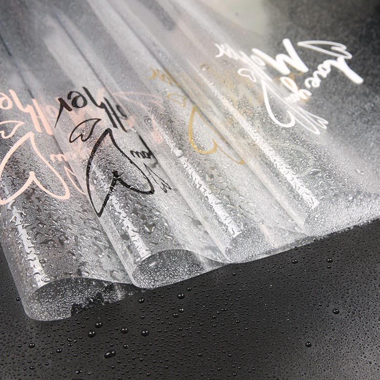 

Harga Promo Kertas Bunga Wrapping Paper PACK 58x58 cm OPP Transparent To be in love