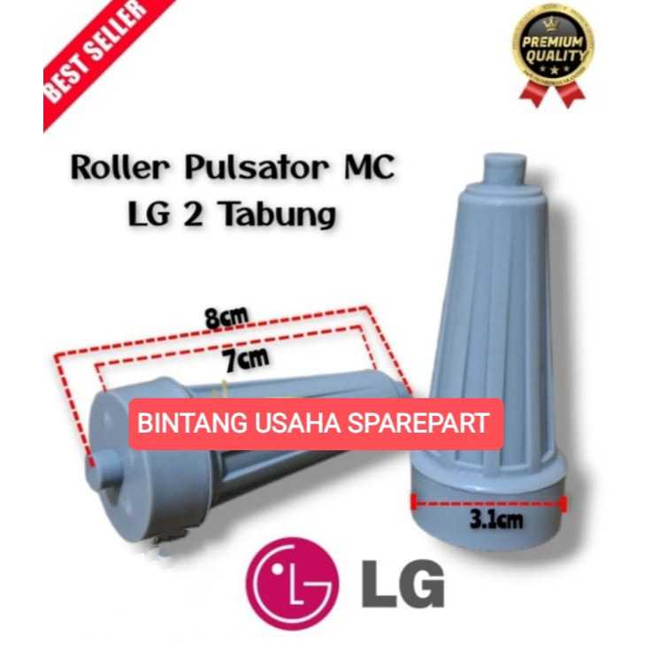 Roller Roda Pulsator Mesin Cuci LG 2 Tabung WP700N
