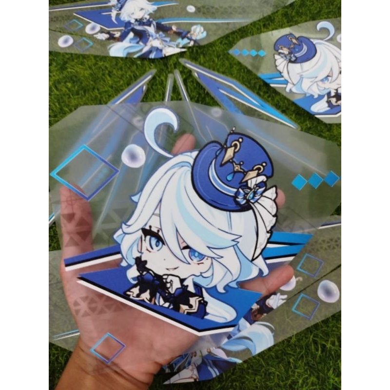 Striping Sticker Transparan Honda Vario Led old 125/150 Costum Design Anime Terbaru