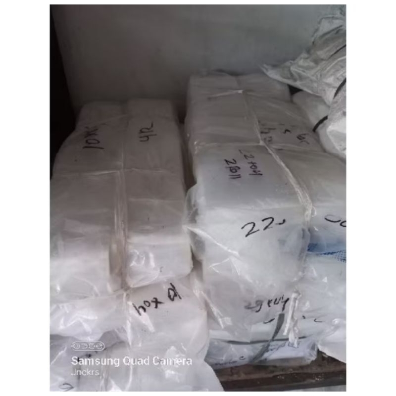 PLASTIK PE ROLL TEBAL 0.3/30 MICRON PANJANG 250 METER LEBAR 5 -10 CM