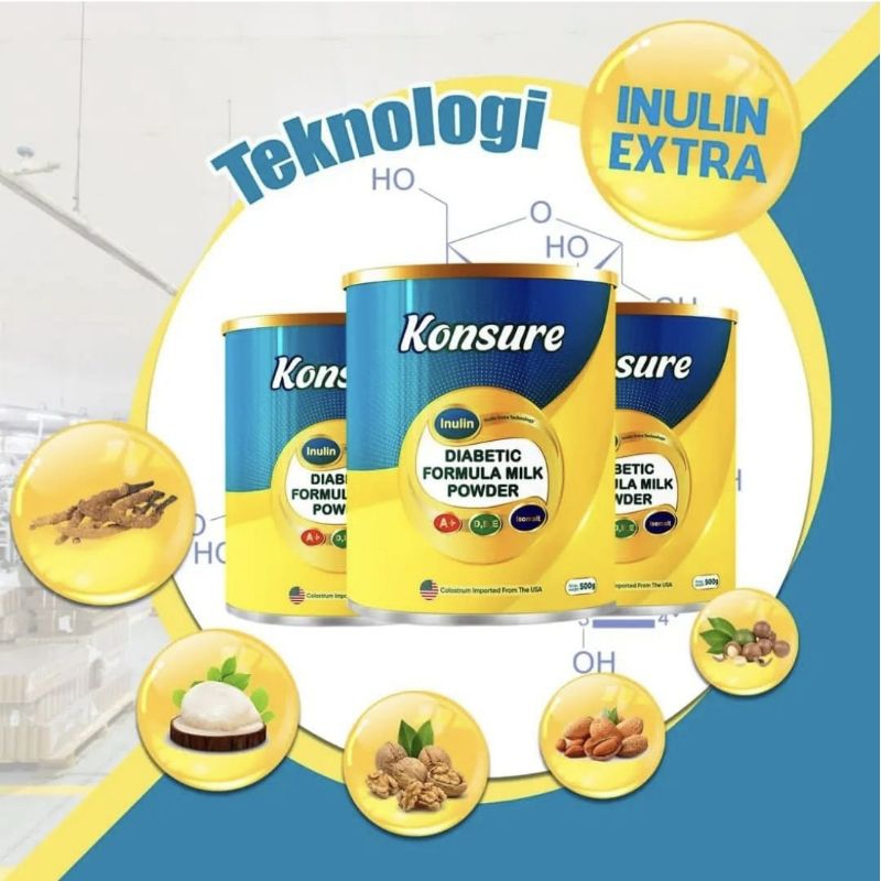 

SUSU KONSURE ASLI Mengatasi Diabetes Kencing Manis Gula Import USA