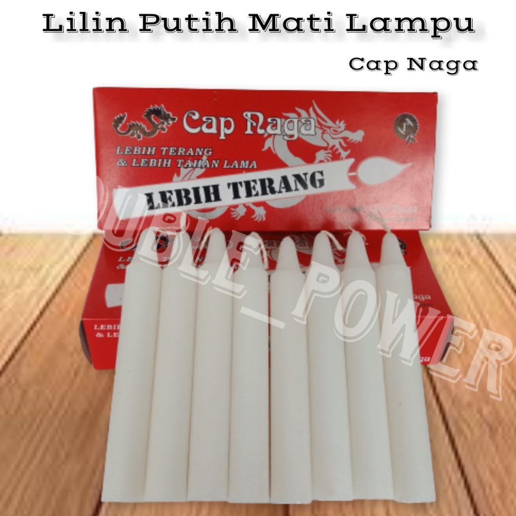 Lilin Putih Lilin Jumbo Mati Lampu