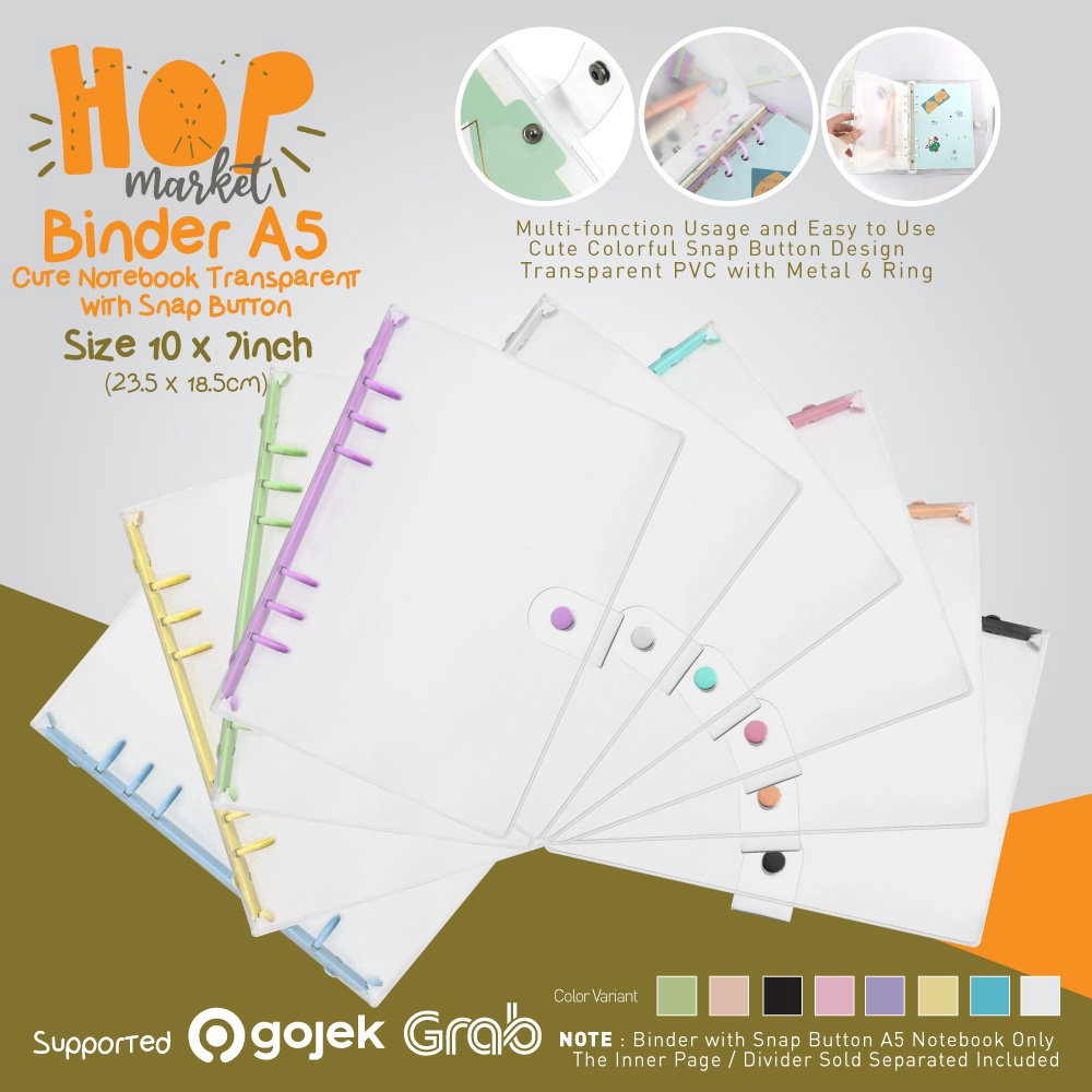 

Spesial Hari Ini Album Cute A5 Binder PVC 6 Ring Notebook Diary for Photocard Idol KPOP Instax Foto Lomo Card Holder Ukuran A 5 A86
