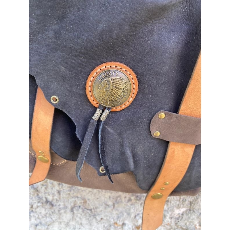 Tas Vintage Bag, tas selempang indian asli  kulit/leather, etnik clasic , mewah elegant.