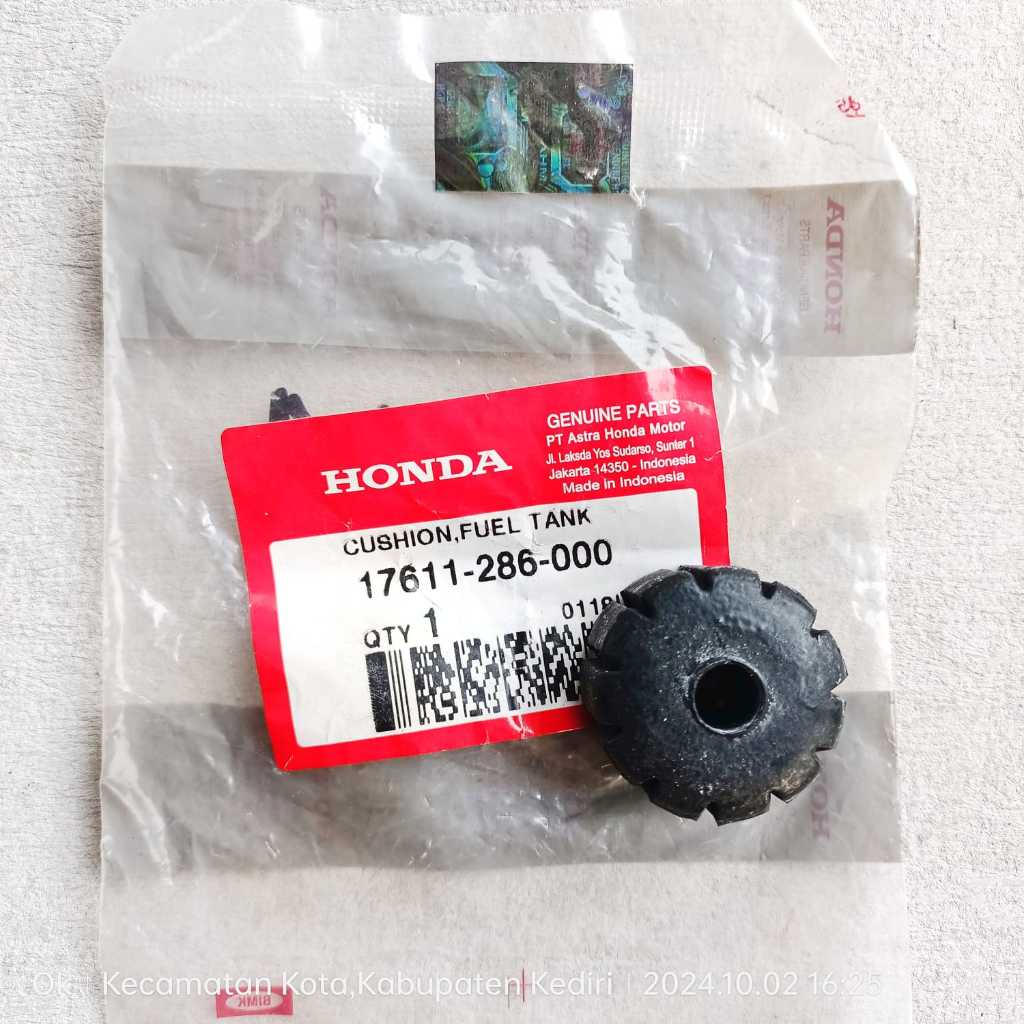 Karet Dudukan Tangki-Tengki Depan Megapro Tiger 2000-Tirev Phantom Ori AHM