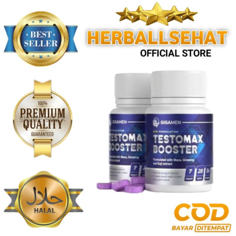 TESTOMAX BOOSTER ORIGINAL ASLI MALAYSIA SUPLEMEN PRIA TERBAIK SANGAT AMPUH