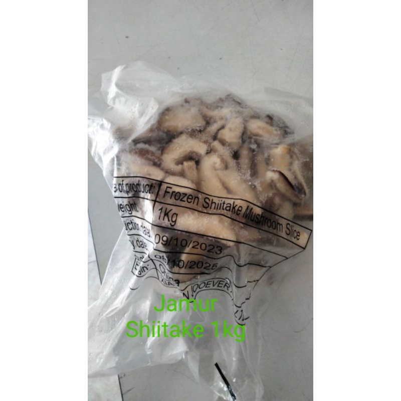 

Jamur shiitake Frozen 1Kg