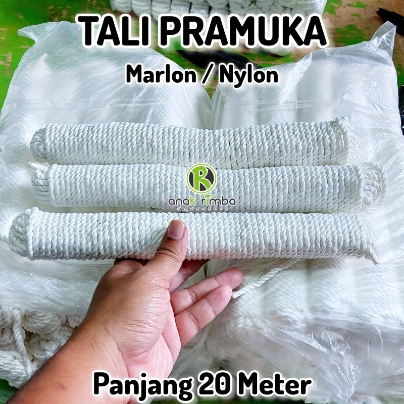 TALI PRAMUKA 20 METER TALI KOOR