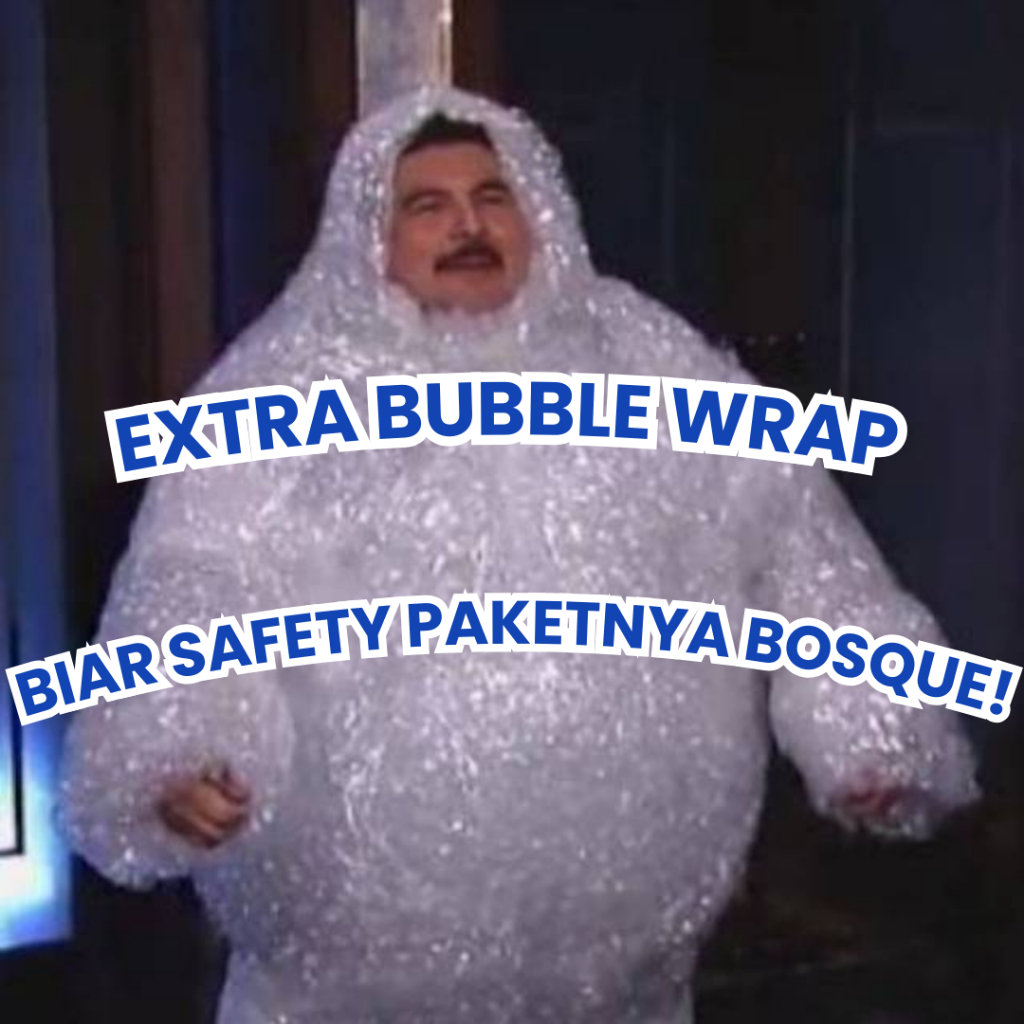 

BUBBLE WRAP TAMBAHAN UNTUK PENGIRIMAN