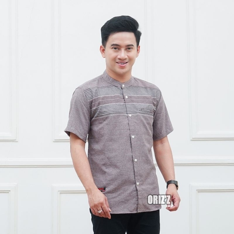 BAJU KOKO MOTIF SONGKET MATT KATUN MADINA