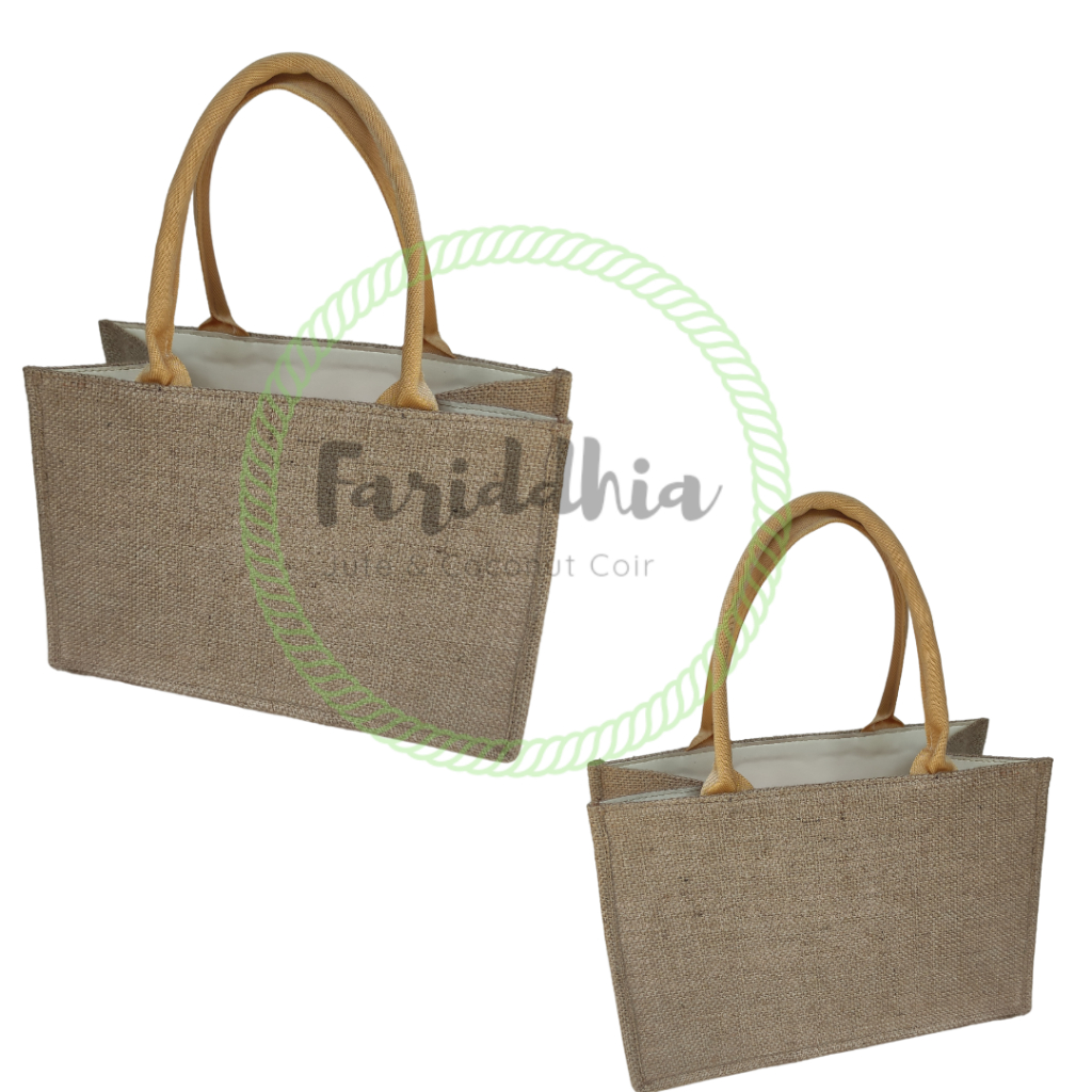 Tas Goni Natural Handmade Tas Full Goni Tas handle goni premium jute